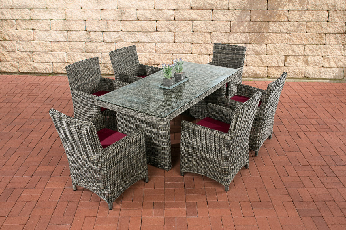 Polyrattan seating group Fontana