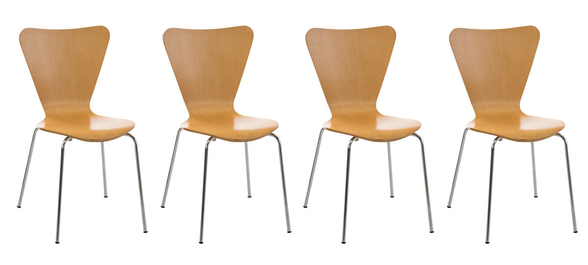 4x Calisto vergaderstoel
