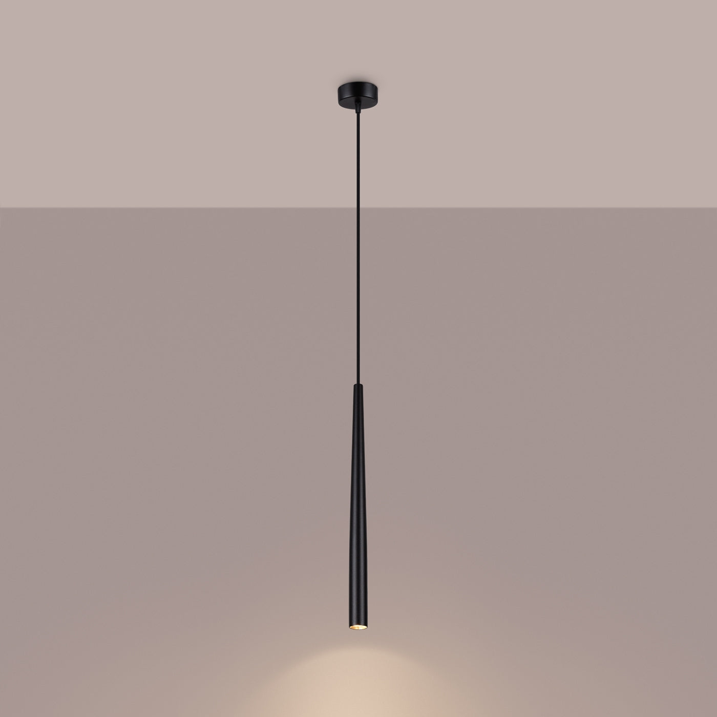 Pendant light BLISS 1 Black – Minimalist pendant light for modern living