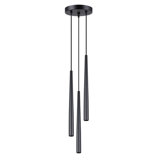 Pendant light BLISS 3P Black – Stylish pendant light with three light sources