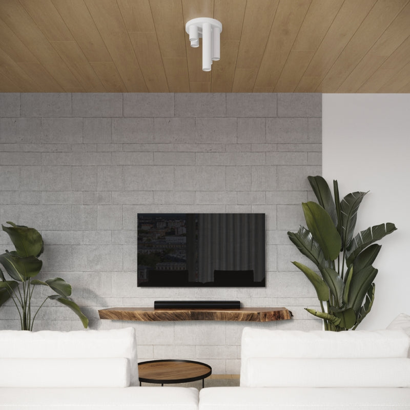 Plafond LAGOS 3P White – Modern ceiling lamp with three light sources