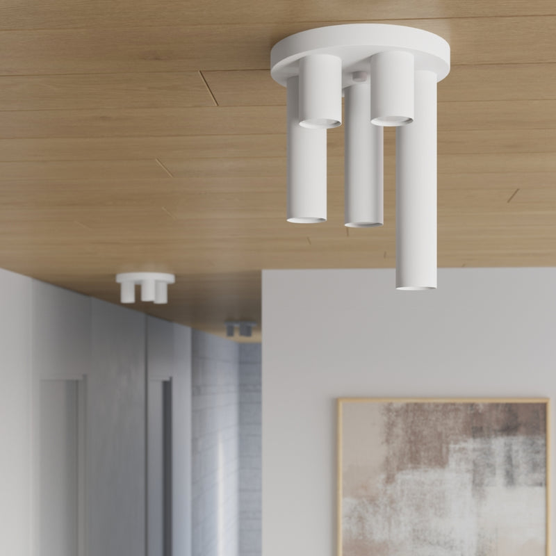 Plafond LAGOS 3P White – Modern ceiling lamp with three light sources