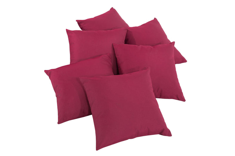 6x decorative cushions 45 x 45 cm