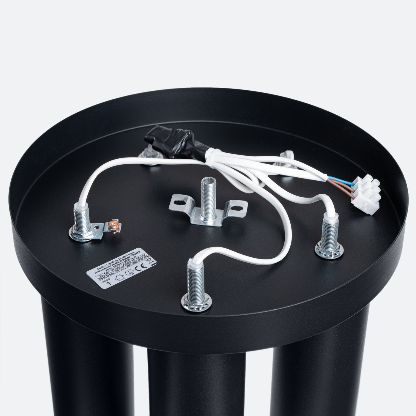 Plafond LAGOS 5P Black – Elegant ceiling lamp for generous lighting