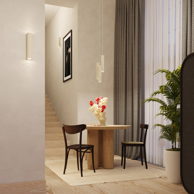 Pendant light LAGOS 3L Beige – Modern pendant lamp with three light sources