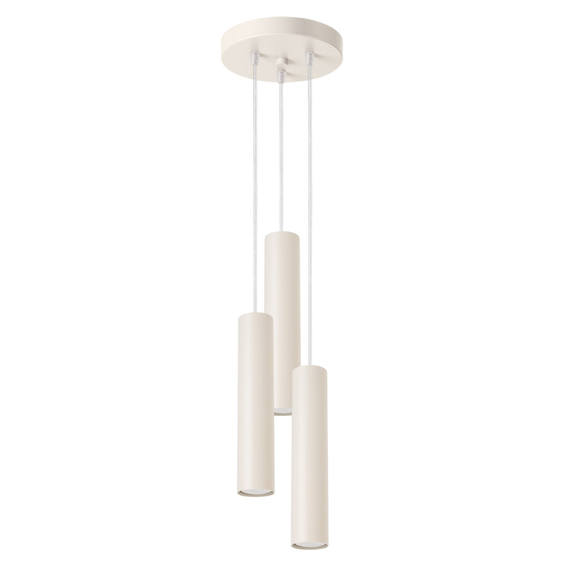 Pendelleuchte LAGOS 3P Beige – Elegante Hängeleuchte für stilvolle Innenräume