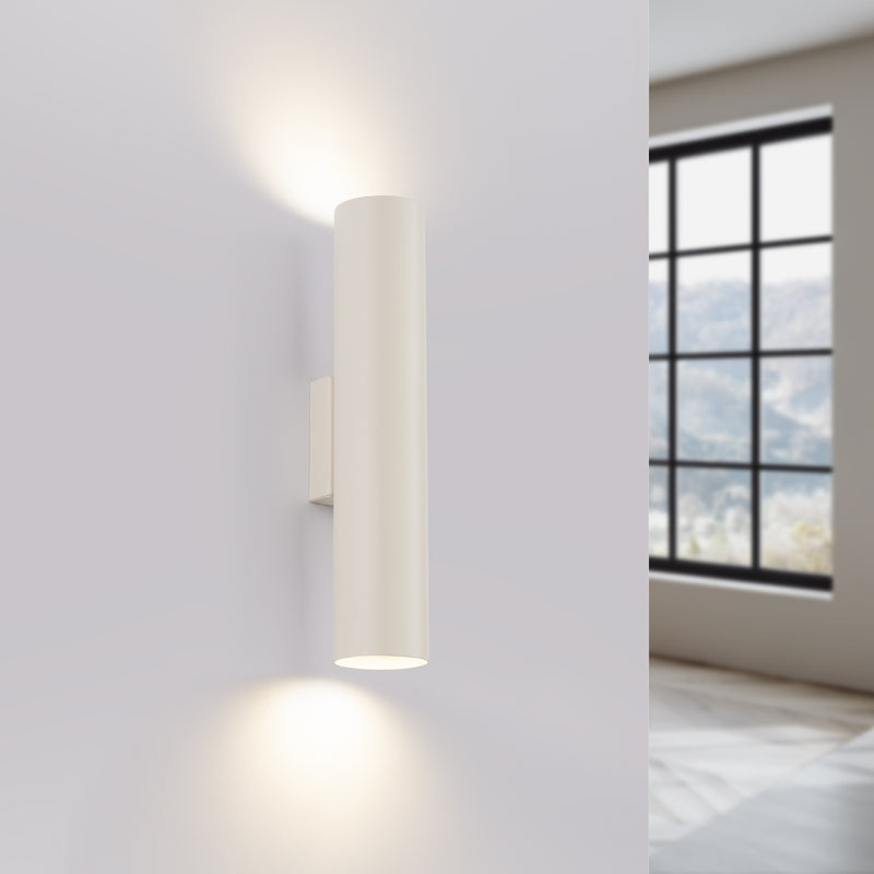 Wall light LAGOS 2 Beige – Modern wall lamp with two light sources