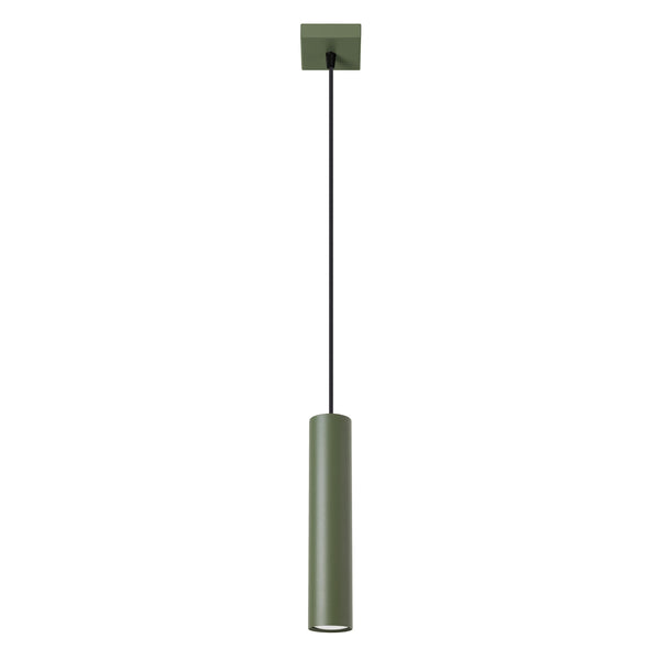 Pendant light LAGOS 1 olive green – stylish pendant light for modern living spaces