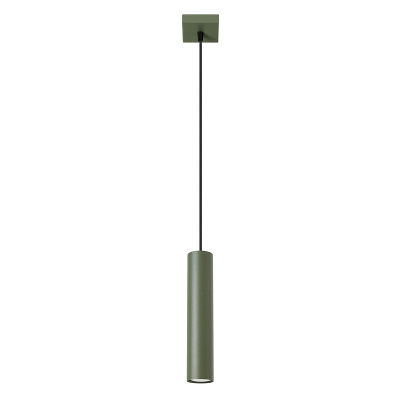 Pendant light LAGOS 1 olive green – stylish pendant light for modern living spaces