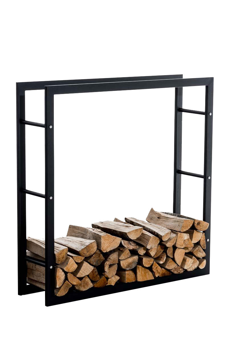 Firewood stand Keri V3 black