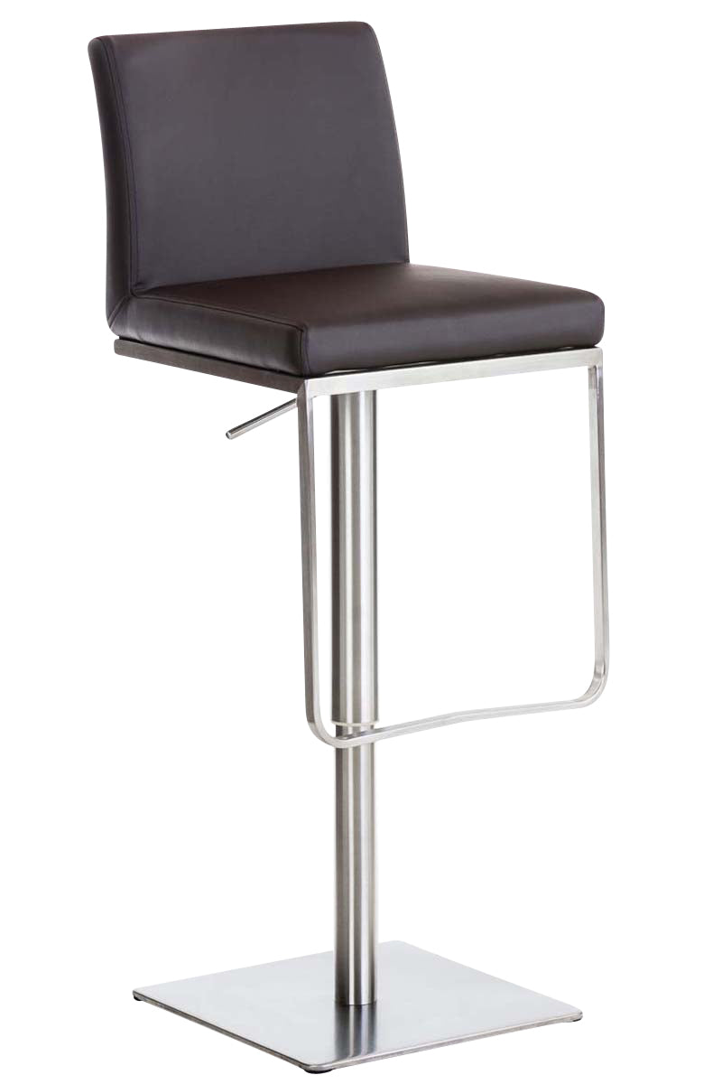 Panama bar stool with faux leather cover