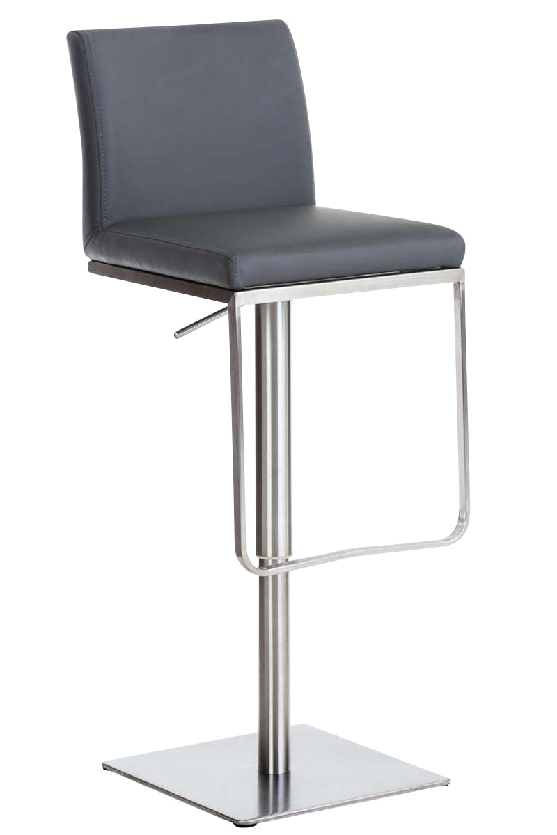 Panama bar stool with faux leather cover