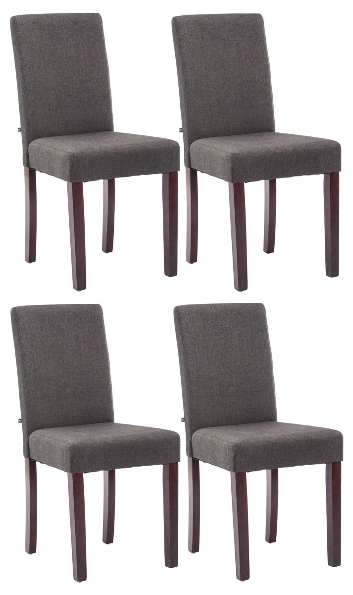 Set van 4 eetkamerstoelen Ina stof
