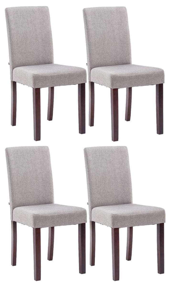 Set van 4 eetkamerstoelen Ina stof