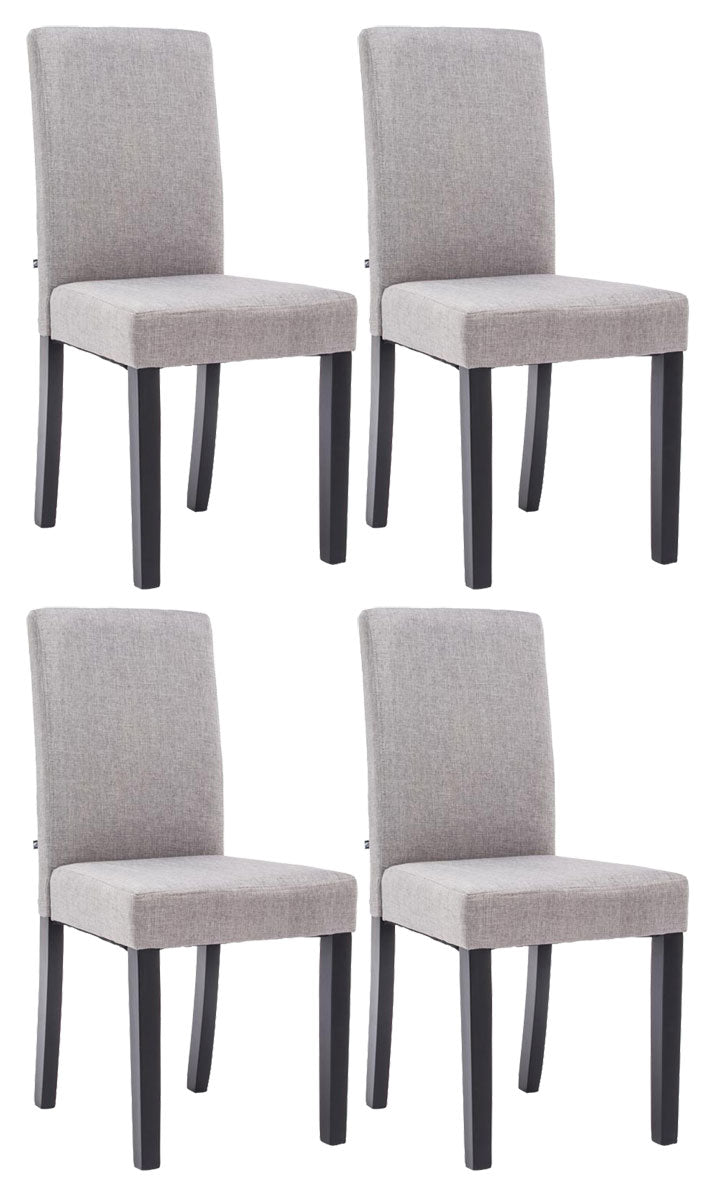 Set van 4 eetkamerstoelen Ina stof