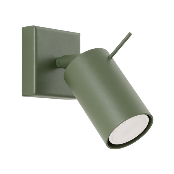 Wall light RING olive green