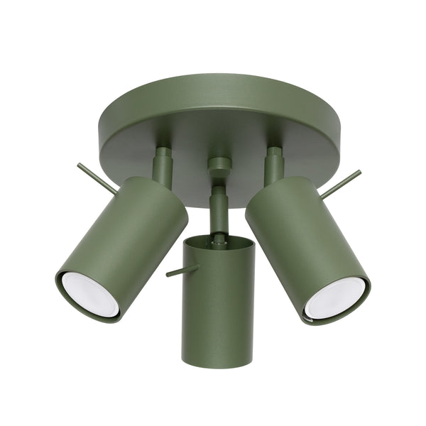 Ceiling RING 3P olive green