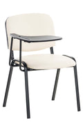 Ken chair with folding table imitation leather