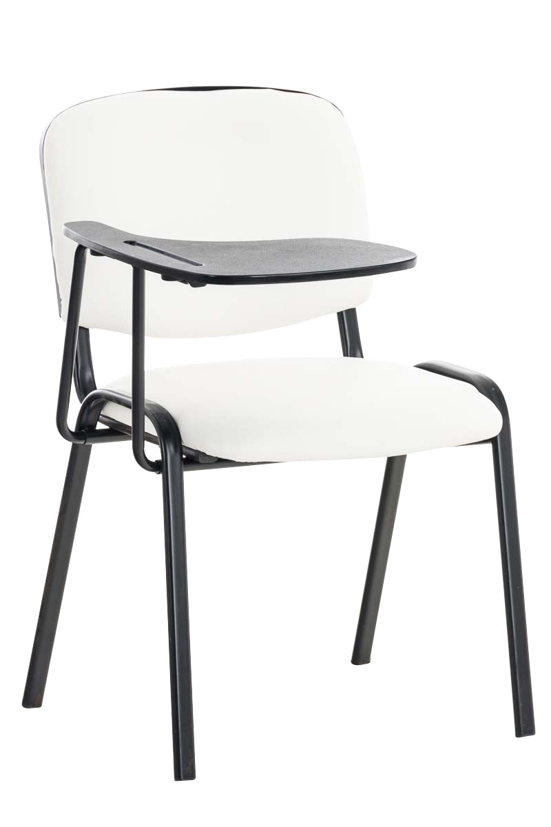 Ken chair with folding table imitation leather