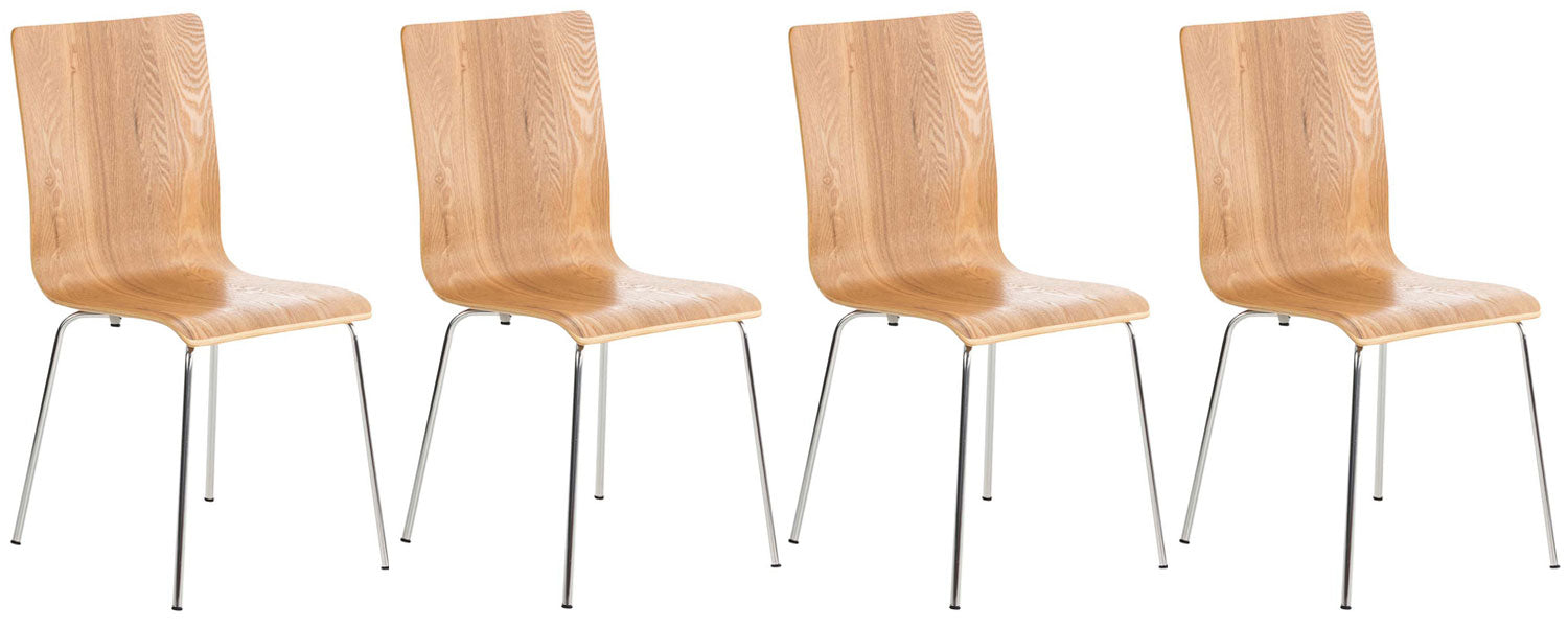 Set van 4 PEPE wachtkamerstoelen