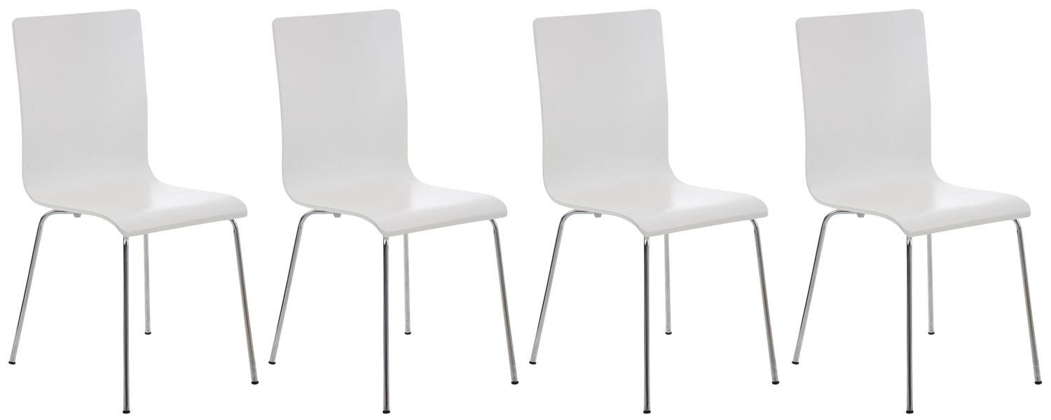 Set van 4 PEPE wachtkamerstoelen