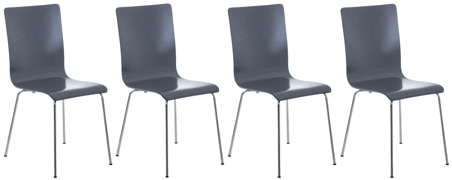 Set van 4 PEPE wachtkamerstoelen