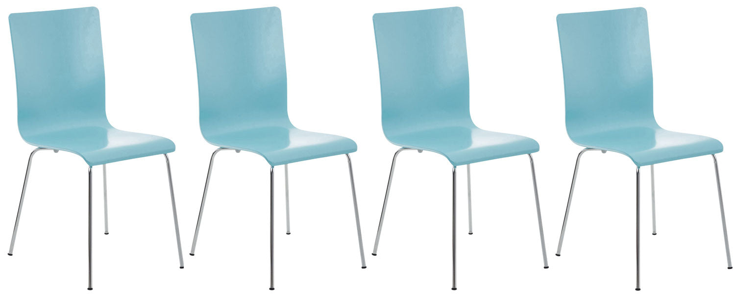 Set van 4 PEPE wachtkamerstoelen