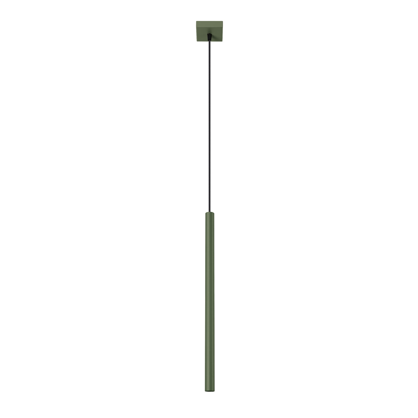 Pendant light PASTELO 1 olive green