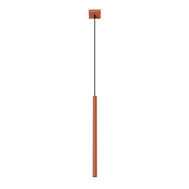 Pendelleuchte PASTELO 1 roter Ocker