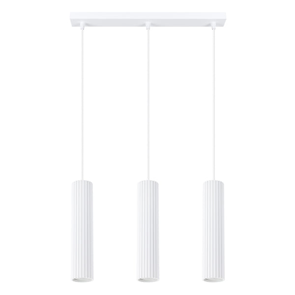 Pendant light KARBON 3L white