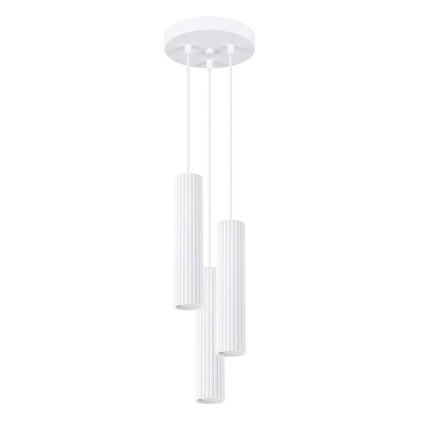 Pendant light KARBON 3P white