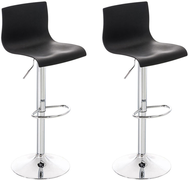 Set van 2 barkrukken Hover kunststof