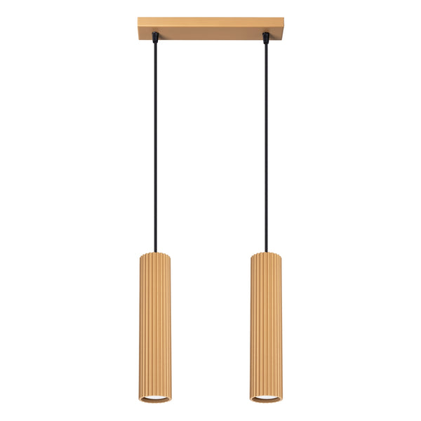 Pendant light KARBON 2 golden