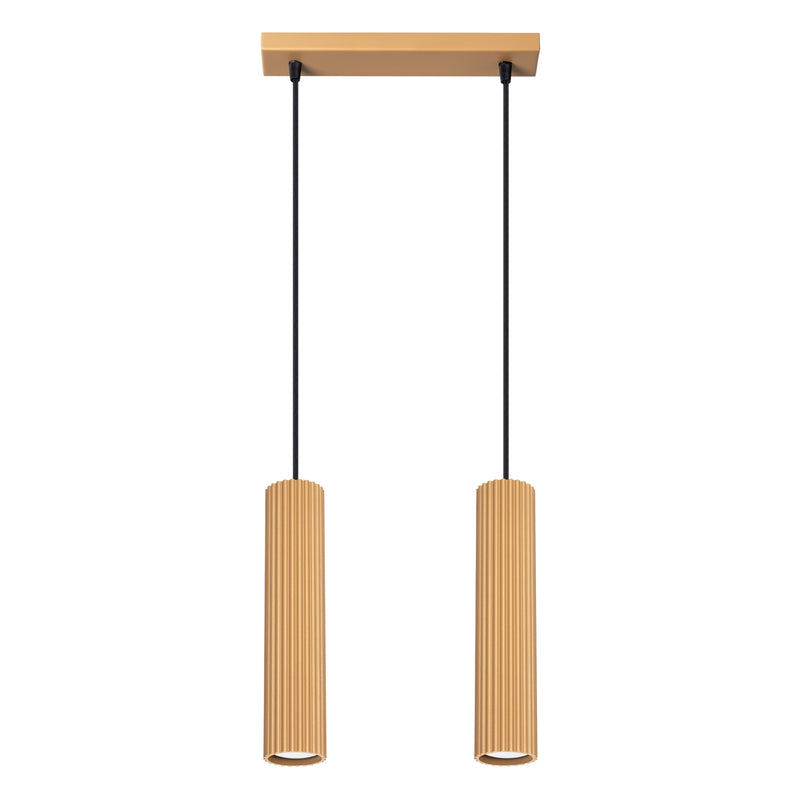 Pendant light KARBON 2 golden