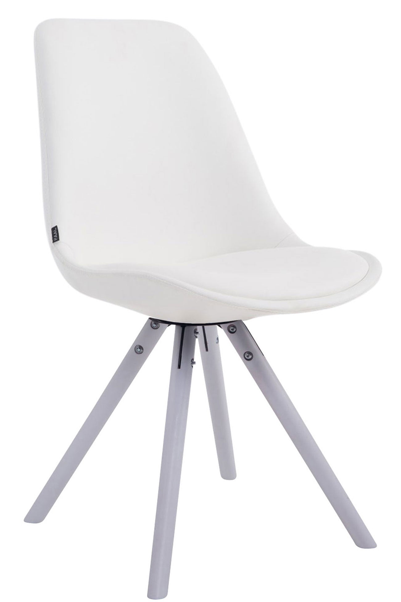 Dining chair Laval round imitation leather