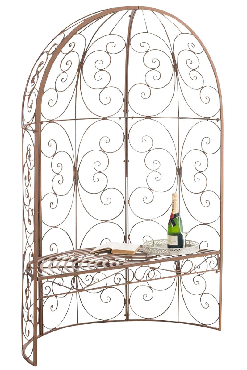 Rosie half paviljoen met bank