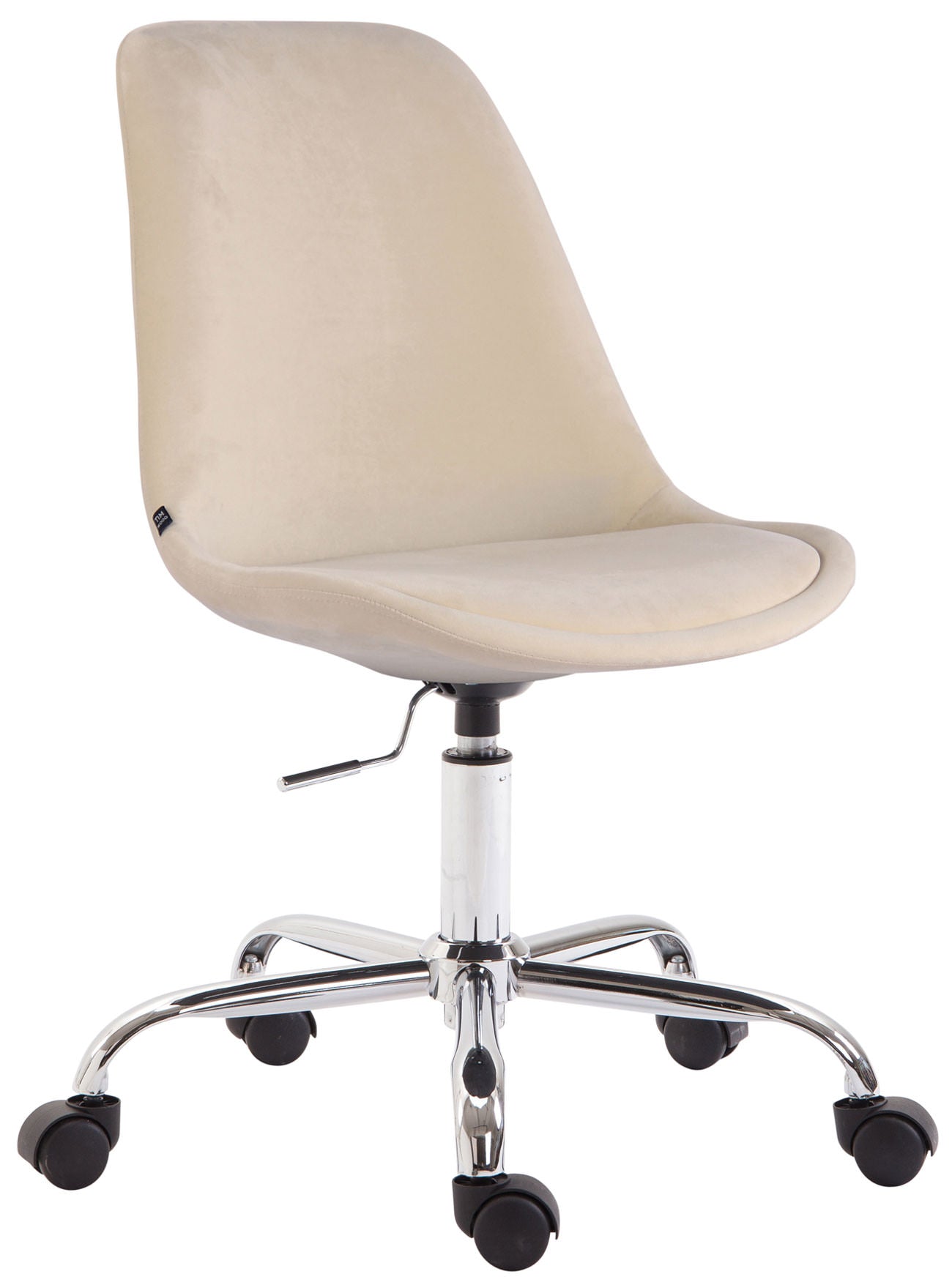 Toulouse velvet office chair
