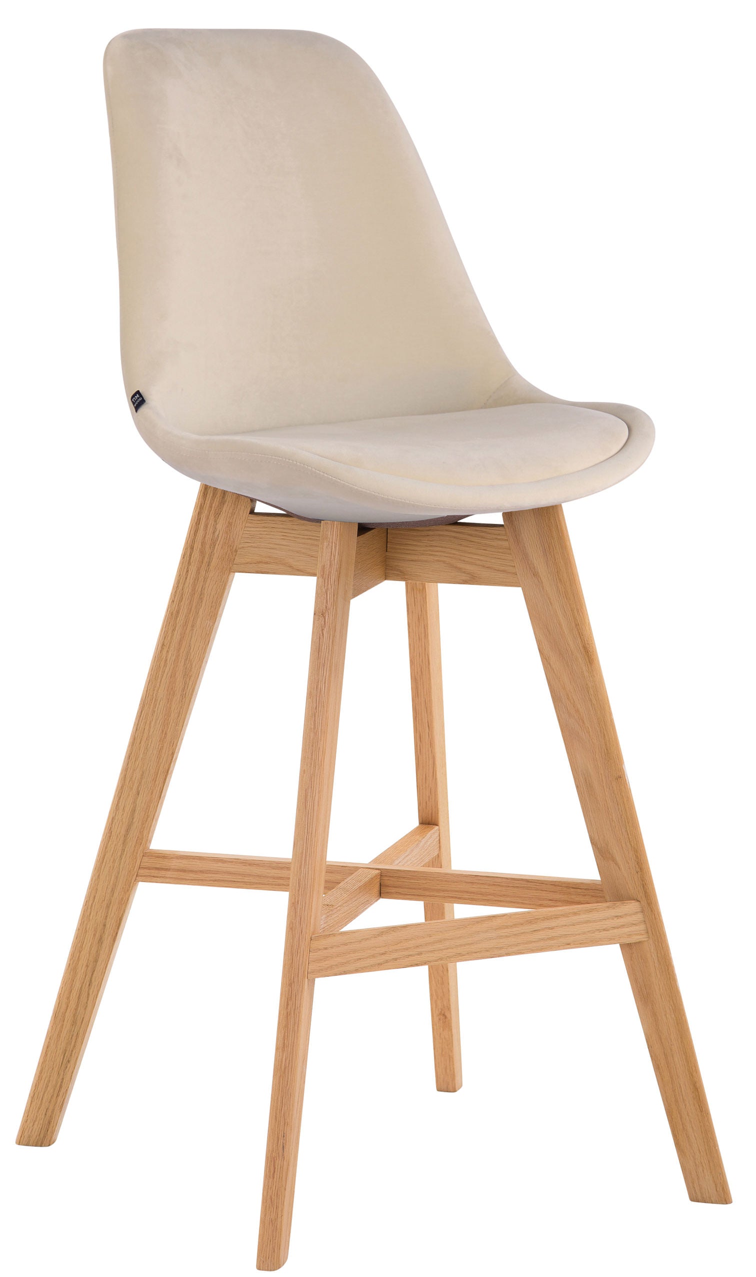 Bar stool Cannes velvet