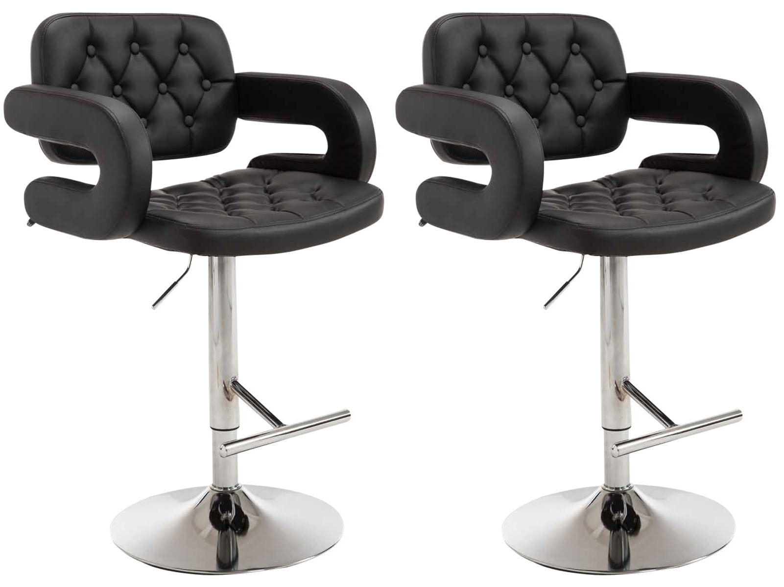 Set of 2 bar stools Dublin