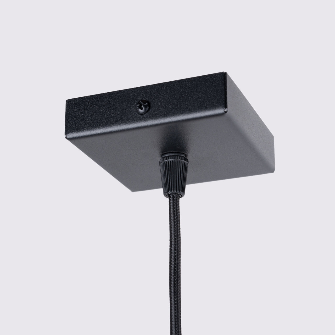 Pendant light KARBON 1 Black Aluminium GU10 Modern Design