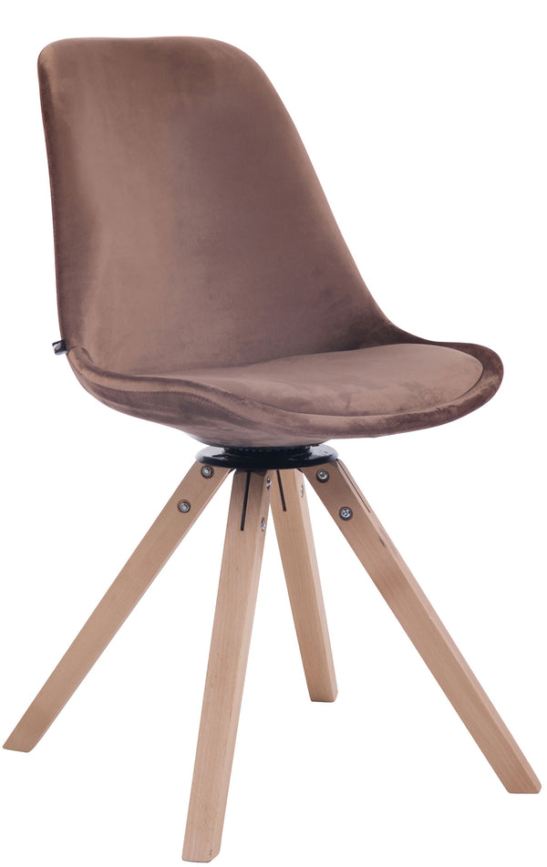 Dining Chair Troyes Velvet Square