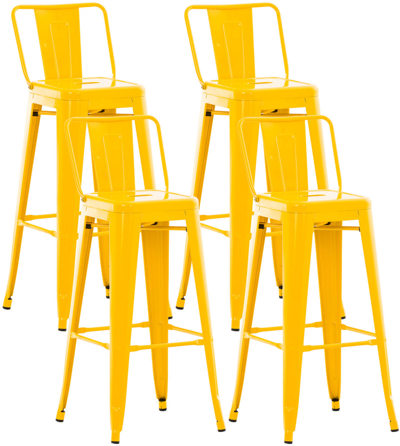 set van 4 Mason barkrukken