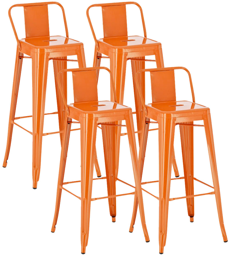 set van 4 Mason barkrukken