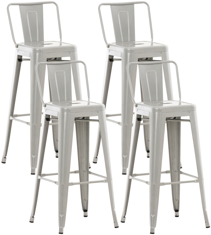 set van 4 Mason barkrukken