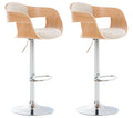 2er Set Barhocker Kingston Stoff