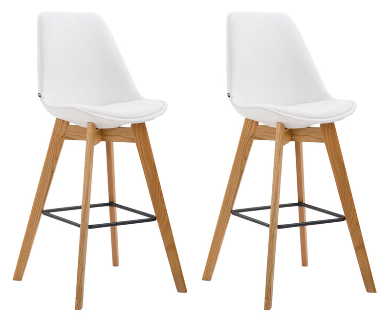 2er Set Barhocker Metz Kunstleder