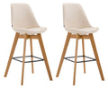 2er Set Barhocker Metz Kunstleder