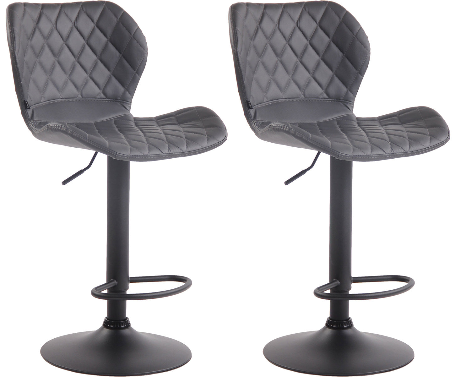 2er Set Barhocker Cork Kunstleder