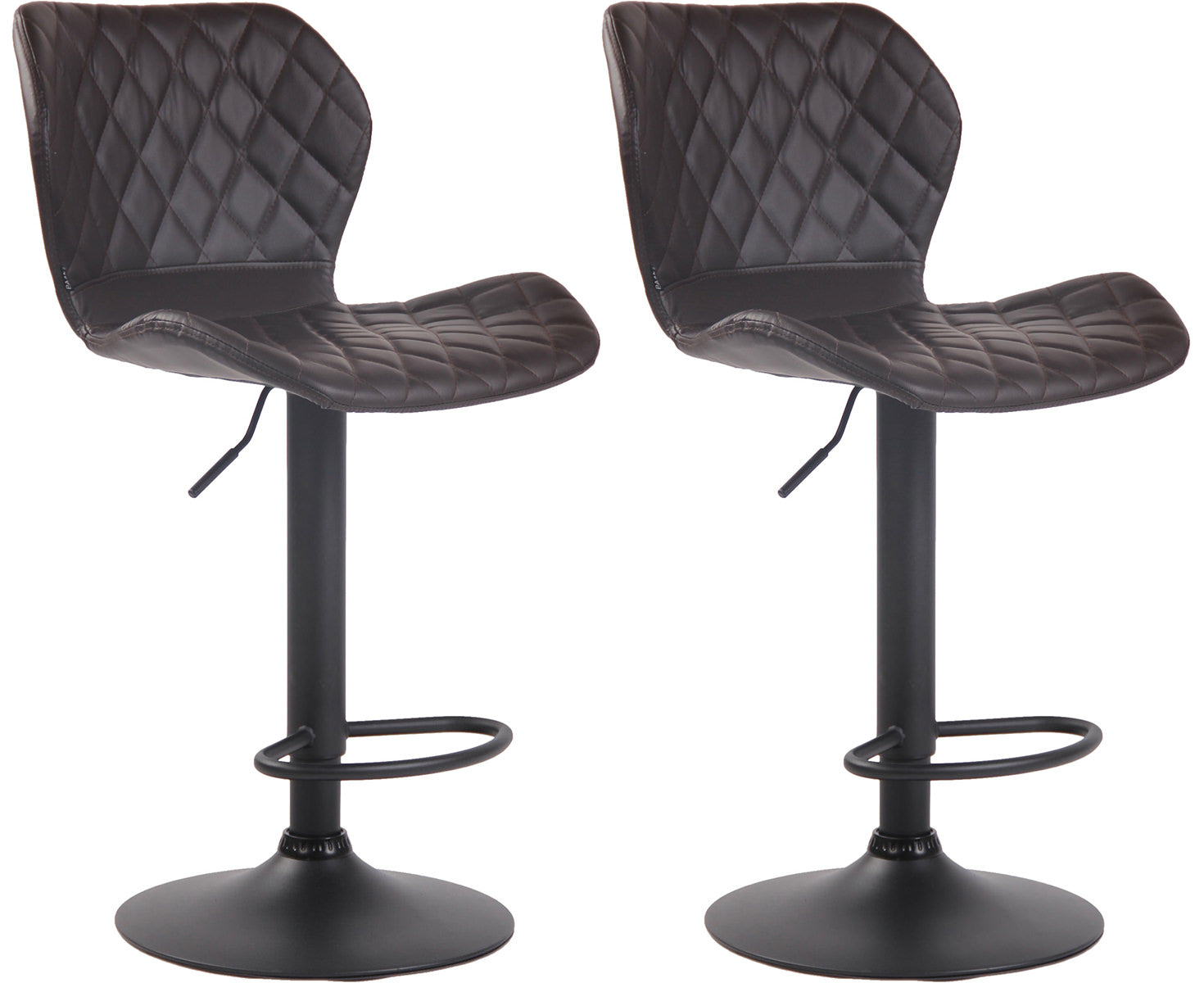 2er Set Barhocker Cork Kunstleder