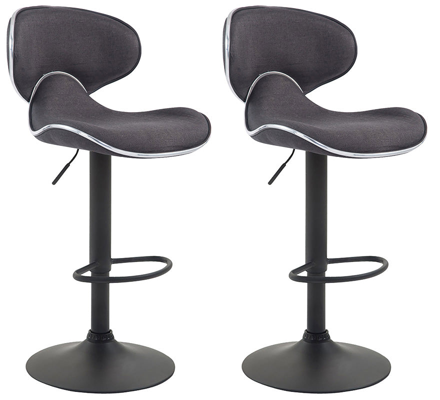 Set van 2 barkrukken Las Vegas V2 stof